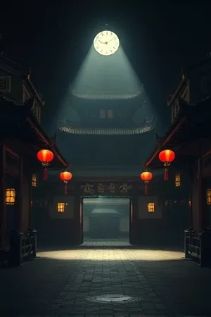 国创动画《山海小卖部》山间小铺竖版剧照